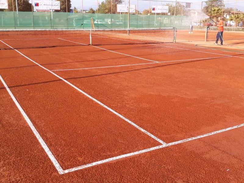 Canchas de tenis en Club Atlas, Córdoba